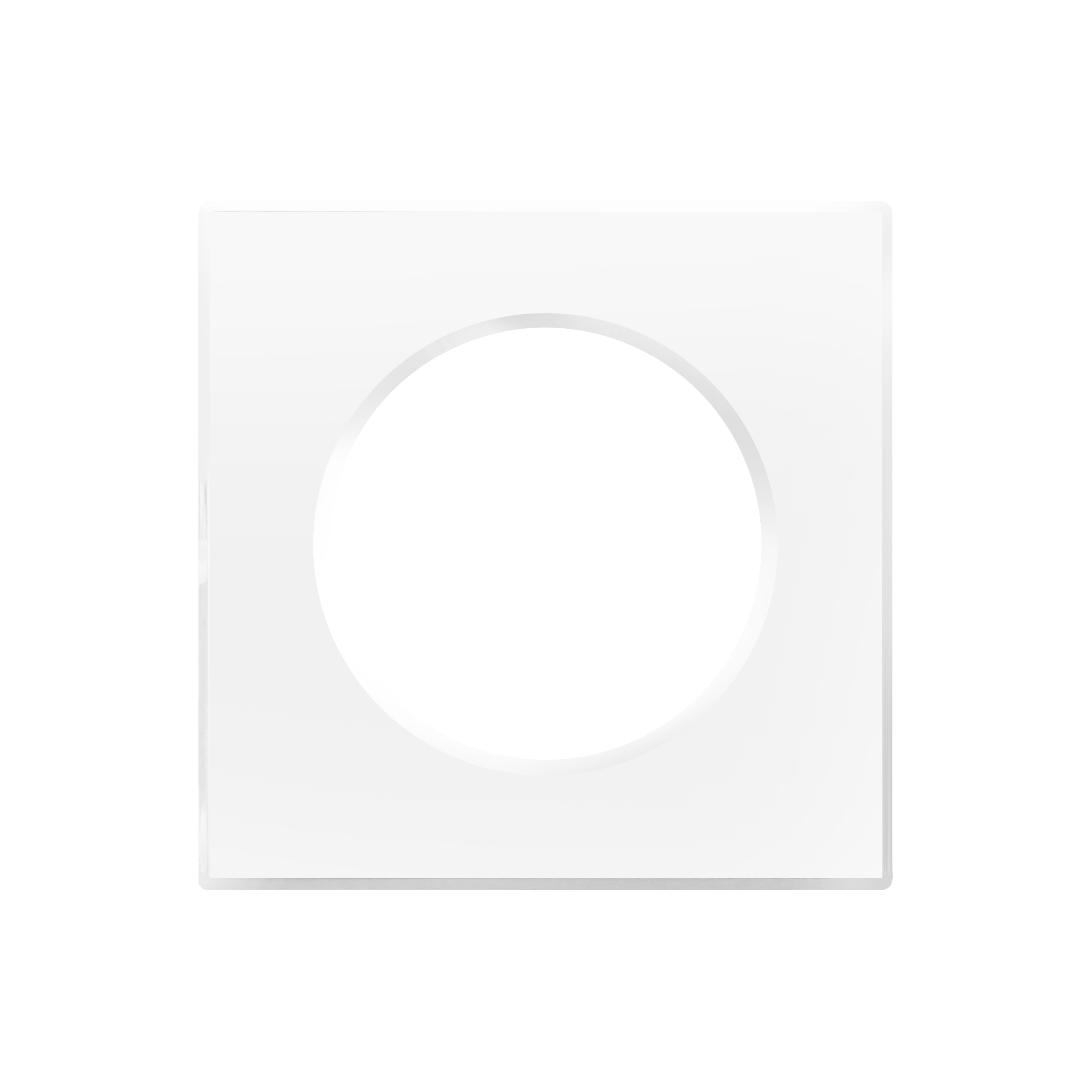 CENTURY SPOT 65 vyměnitelný kryt čtverec bílý