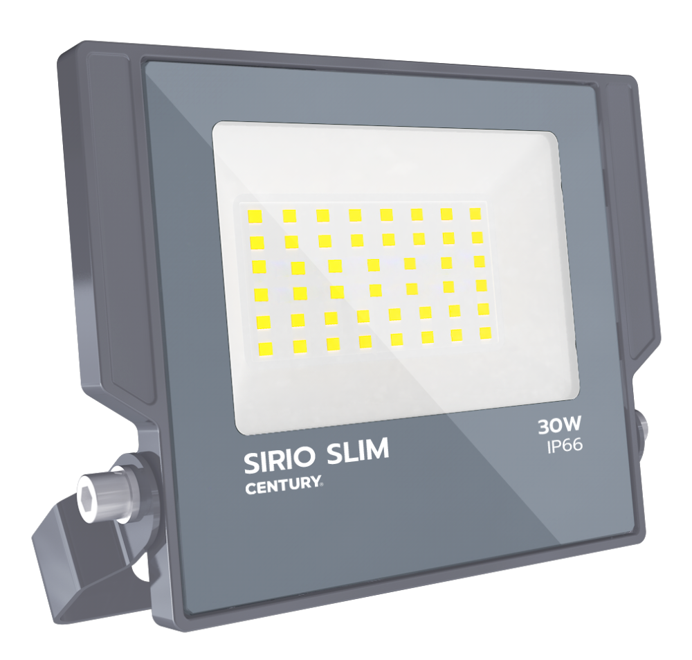 CENTURY SIRIO SLIM LED reflektor 30W 4000K 2700lm IP66