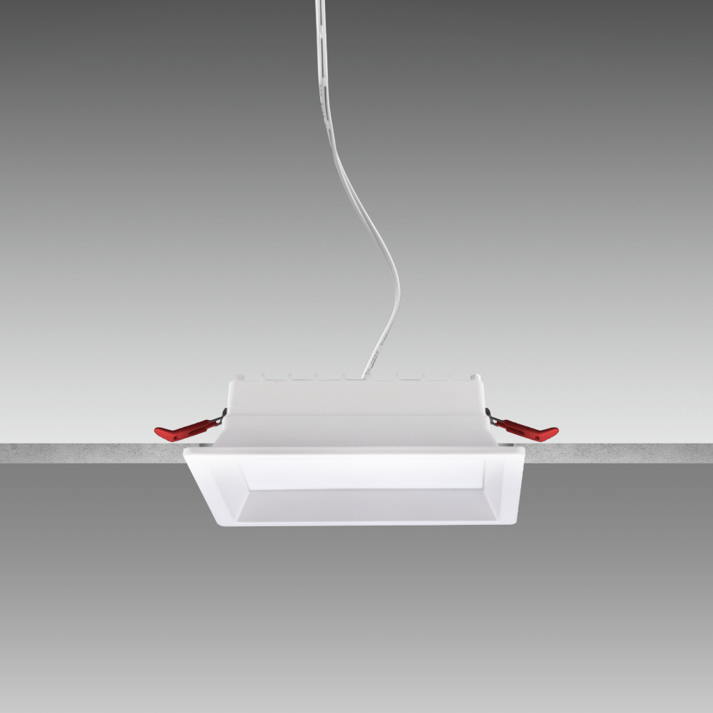 CENTURY ZENO LED vestavné svítidlo čtvercové 16W 3/4/6K 1300lm