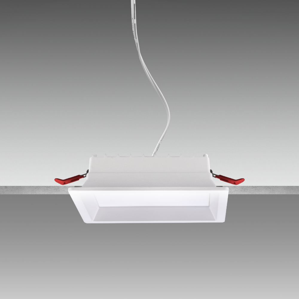 CENTURY ZENO LED vestavné svítidlo čtvercové 32W 3/4/6K 3500lm