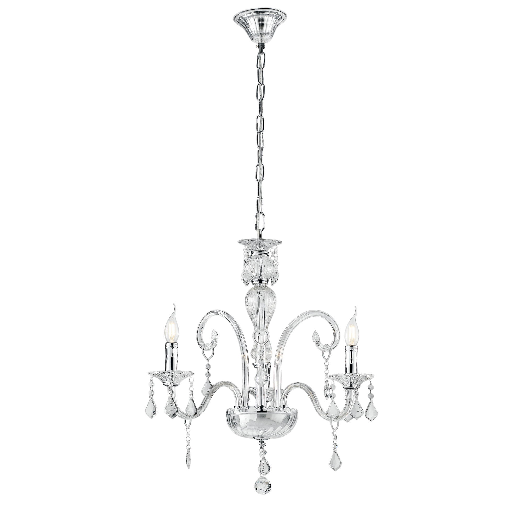 FAN Europe Svítidlo CRISTALLO Závěsné 3xE14 IP20