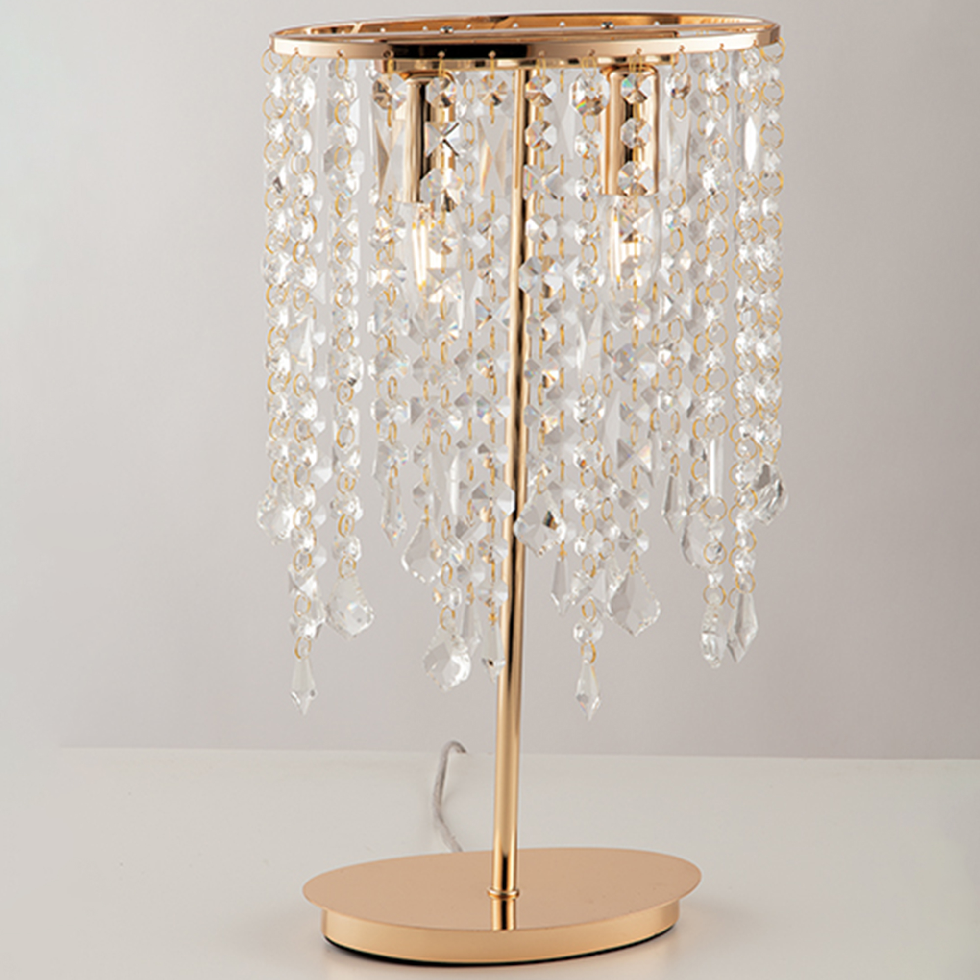 FAN Europe Svítidlo BREEZE Stolní lampa 2xE14 Zlatá IP20