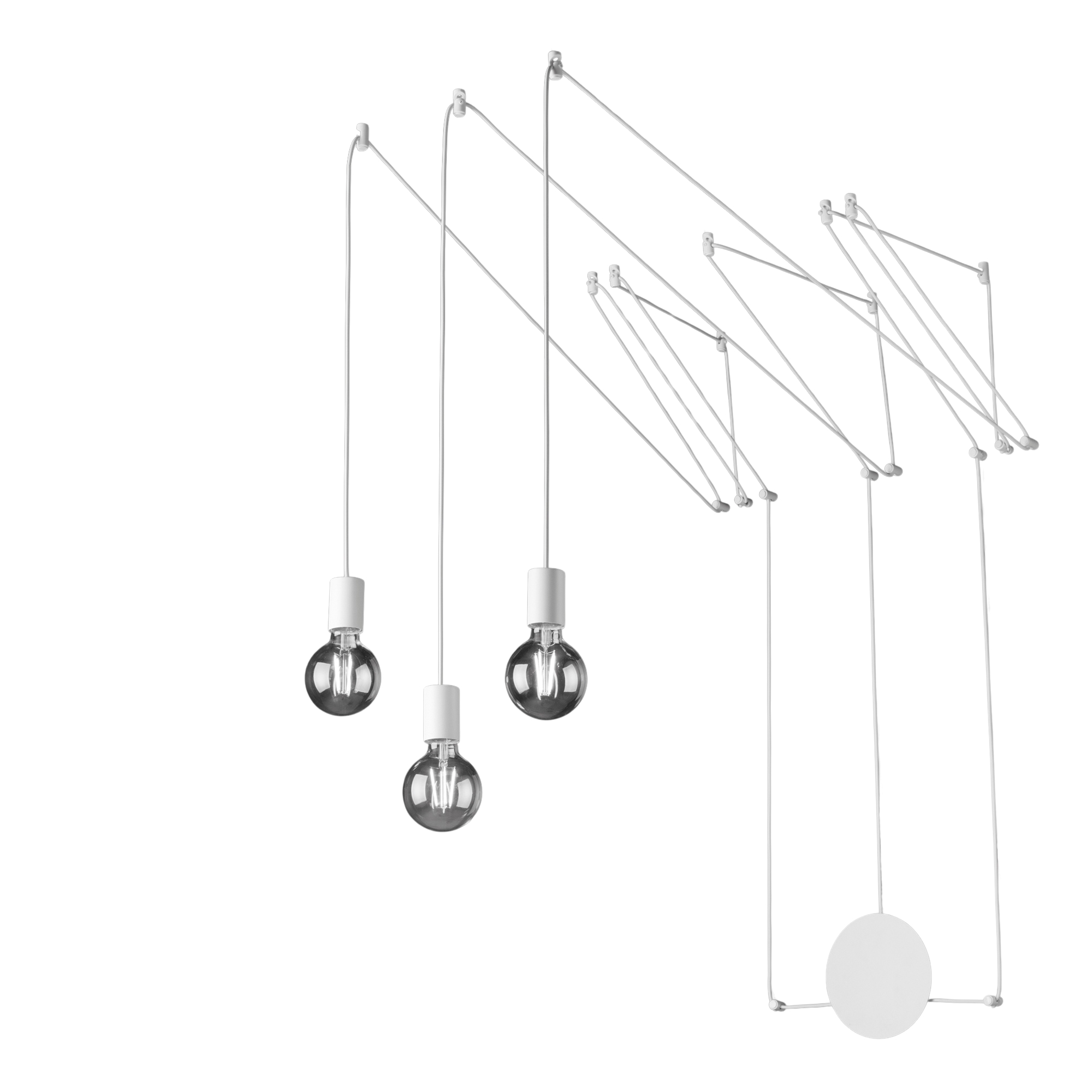 FAN Europe Svítidlo HABITAT Závěsné 3xE27 Bílé IP20