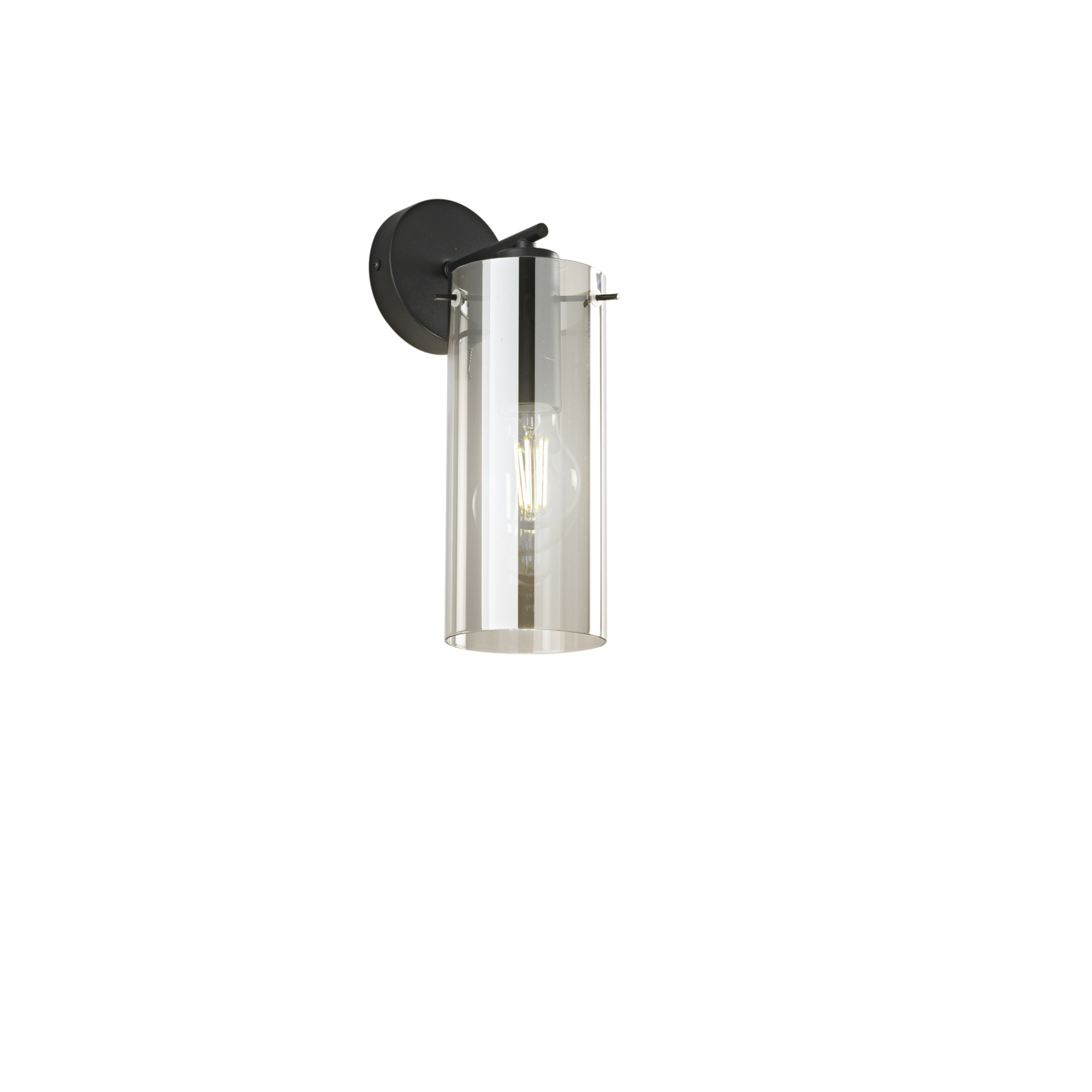 FAN Europe Svítidlo MAGIC Nástěnné E27 Černé IP20 