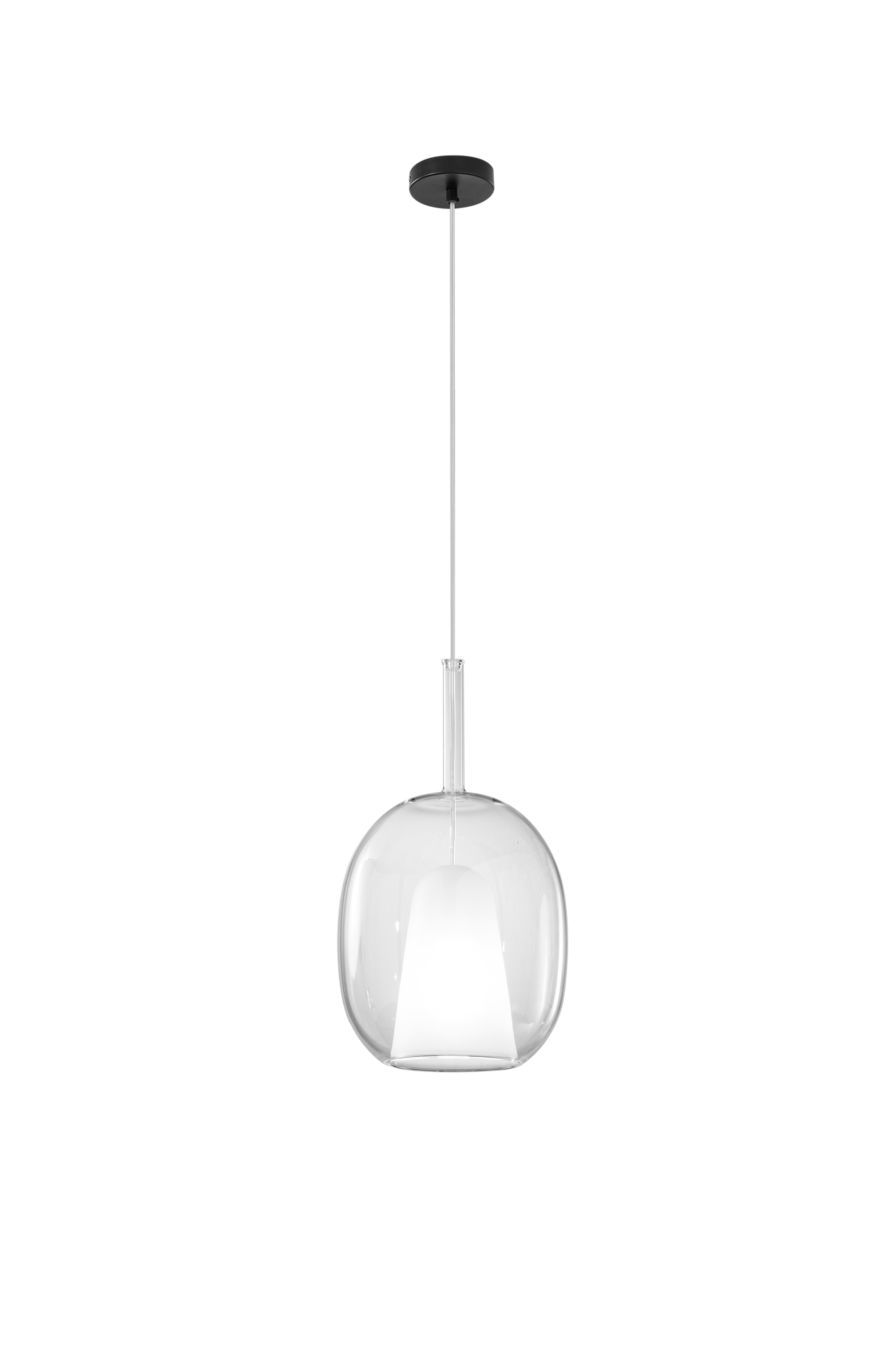 FAN Europe Svítidlo PIREX Závěsné E27 Průhledné IP20 bez montury