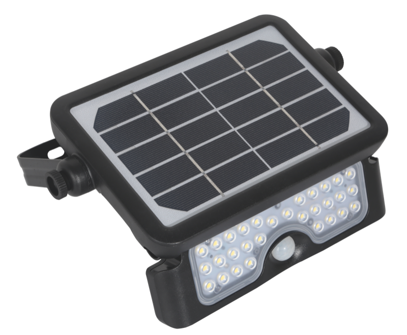 CENTURY Diverso, Solární nástěnné svítidlo, 5W LED, 4000K, IP65, se senzorem pohybu a denního světla