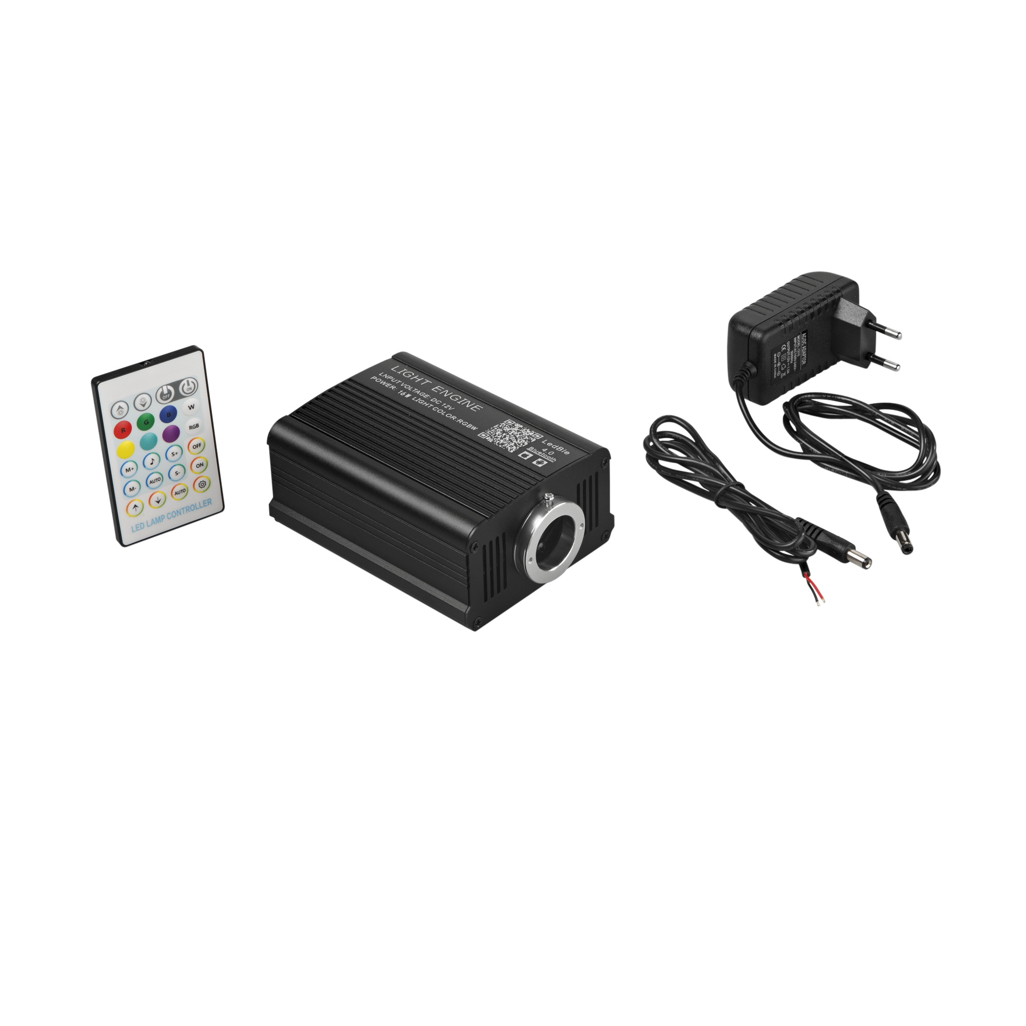 FAN Europe Řídící jednotka svítidla FIBRA OTTICA RGBW + třpytivý efekt Černá IP20