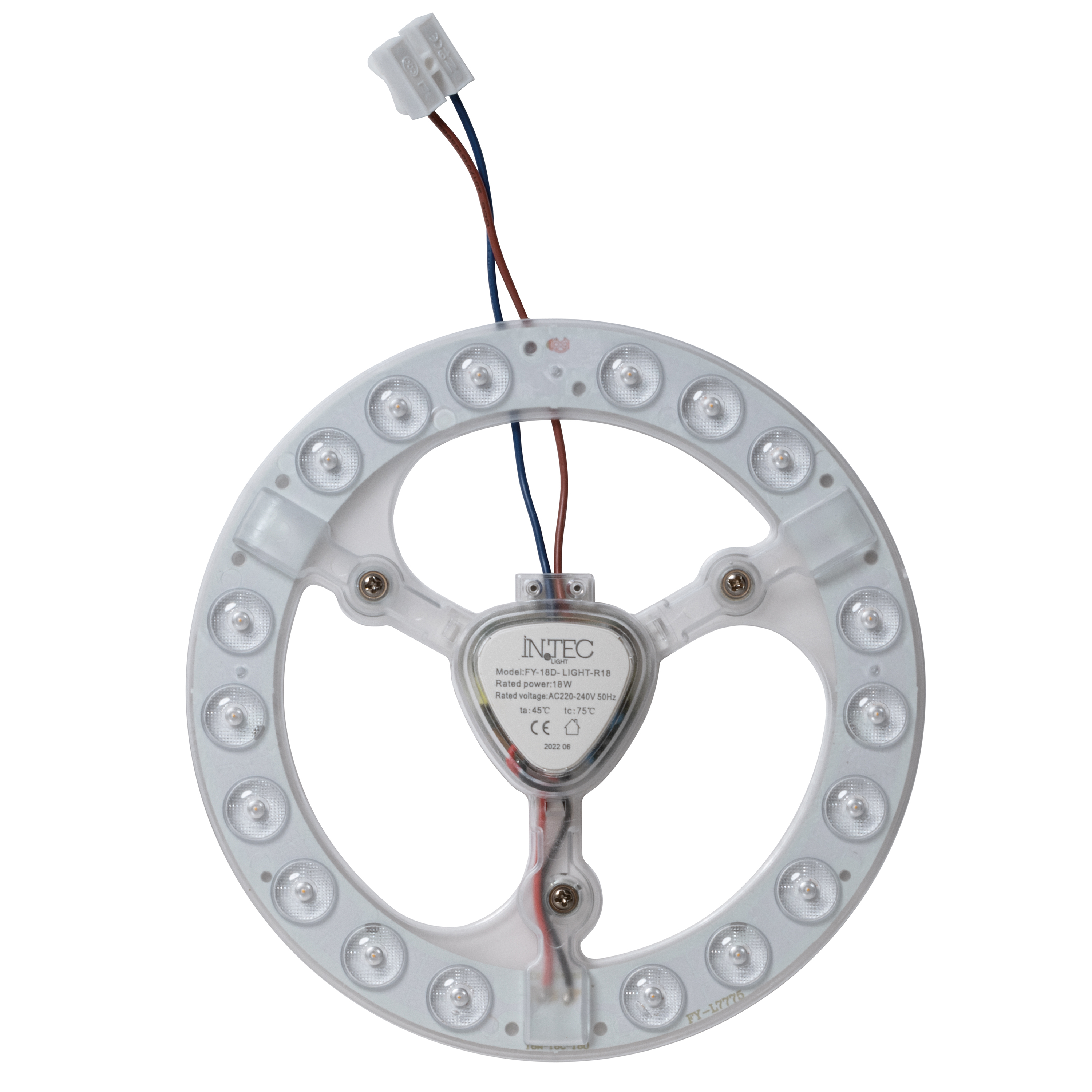 FAN Europe 17W 2640lm 3000/4000/6500K Bílá IP20 