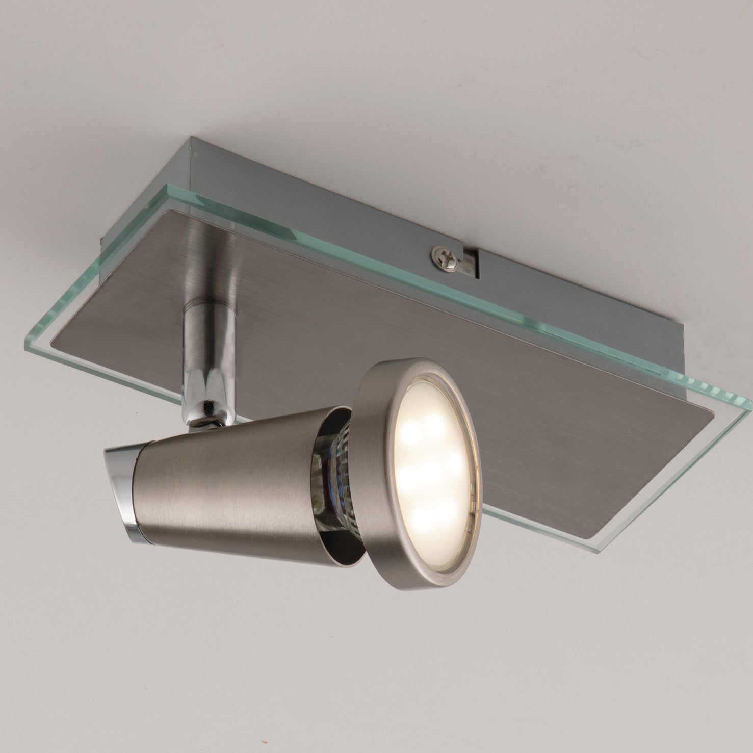 FAN Europe LED Svítidlo MIAMI Stropní 5W 400lm 2700K Chrom/Stříbrná GU10 IP20