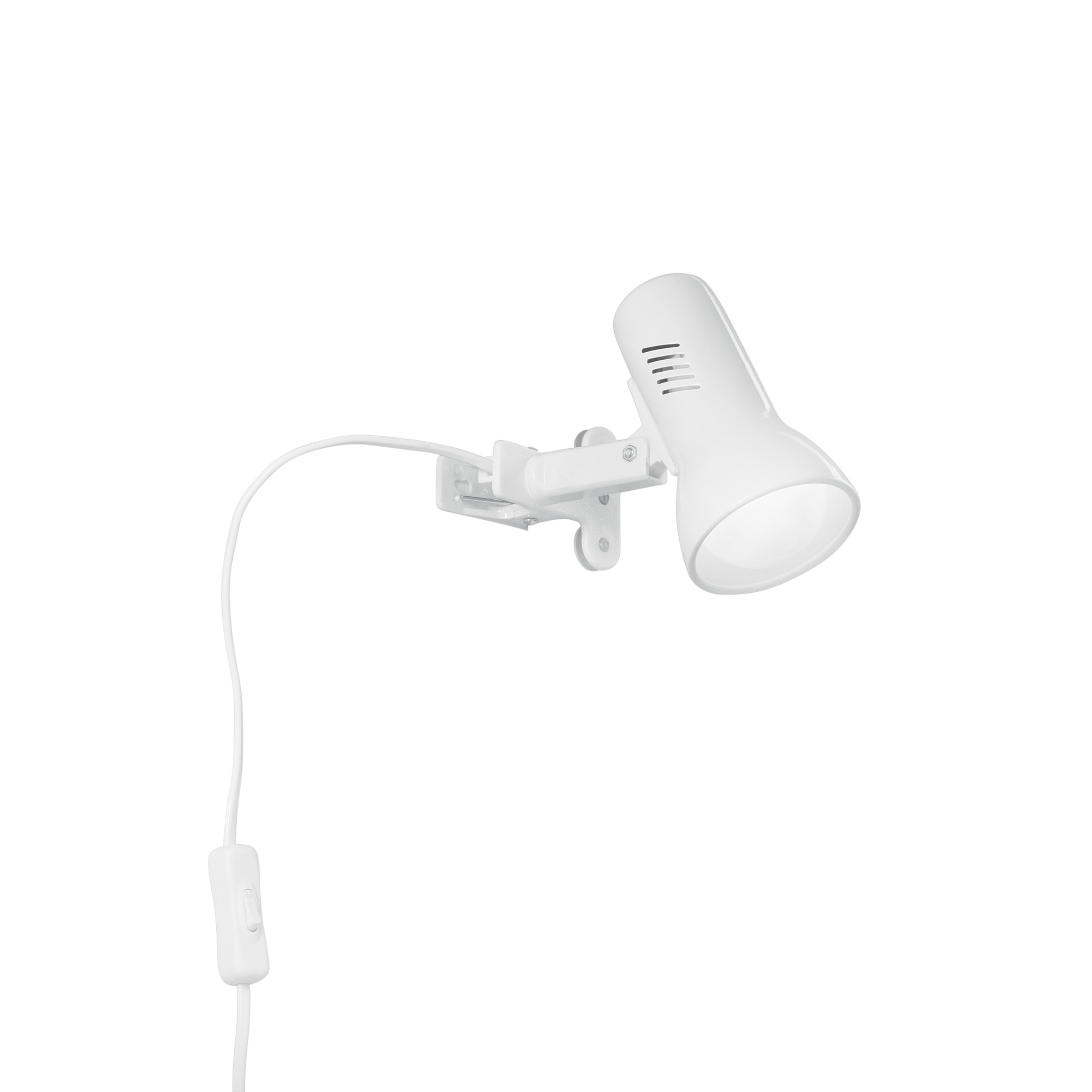 FAN Europe LED Svítidlo CARRERA s klipem Bílá E27 IP20