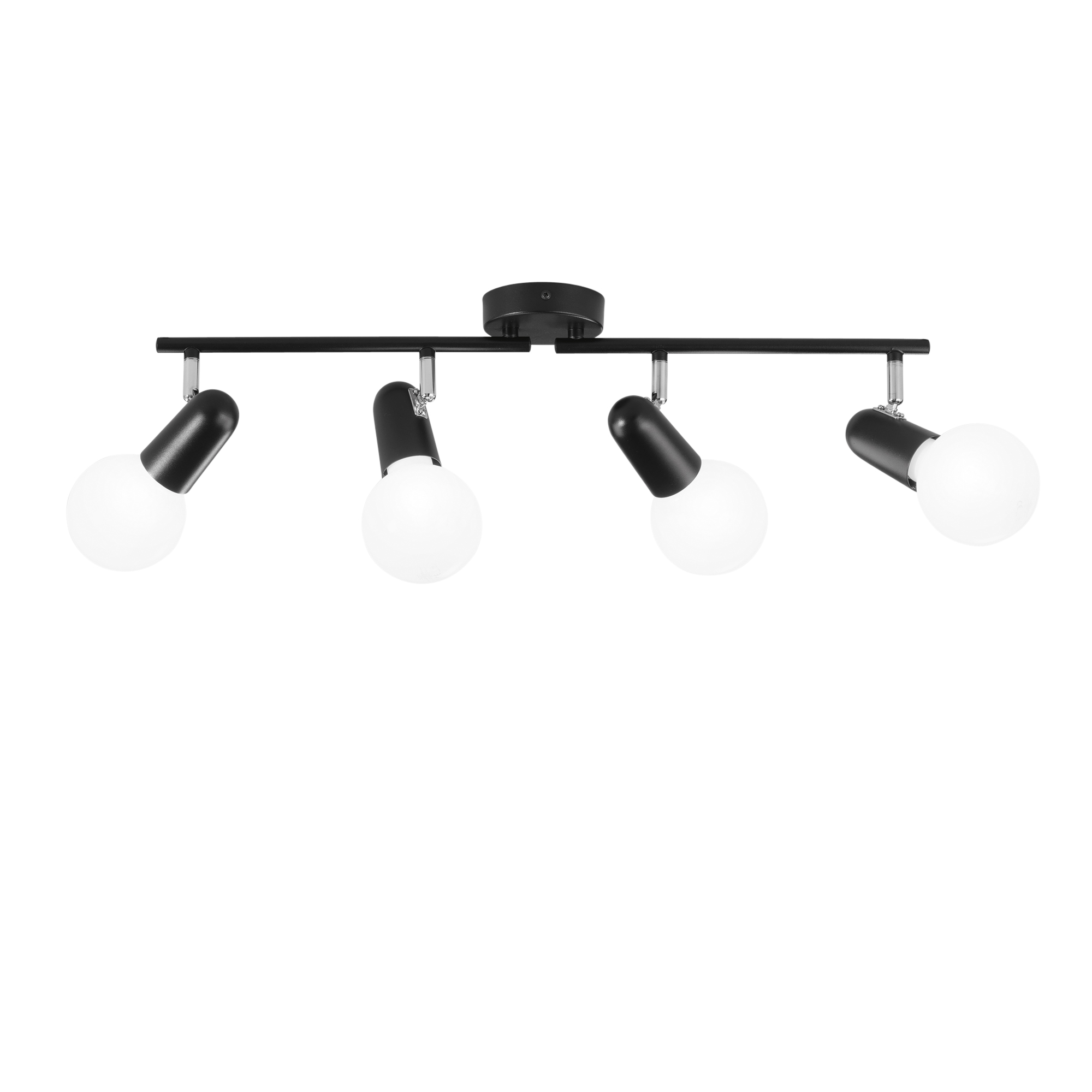 FAN Europe LED Svítidlo PUNTO Stropní E27 Černá IP20