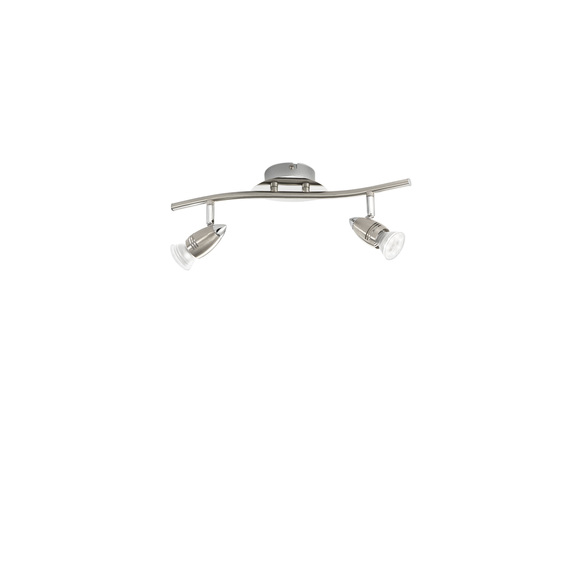 FAN Europe LED Svítidlo SUNNY Stropní 5W 400lm 2700K Chrom/Stříbrná GU10 IP20