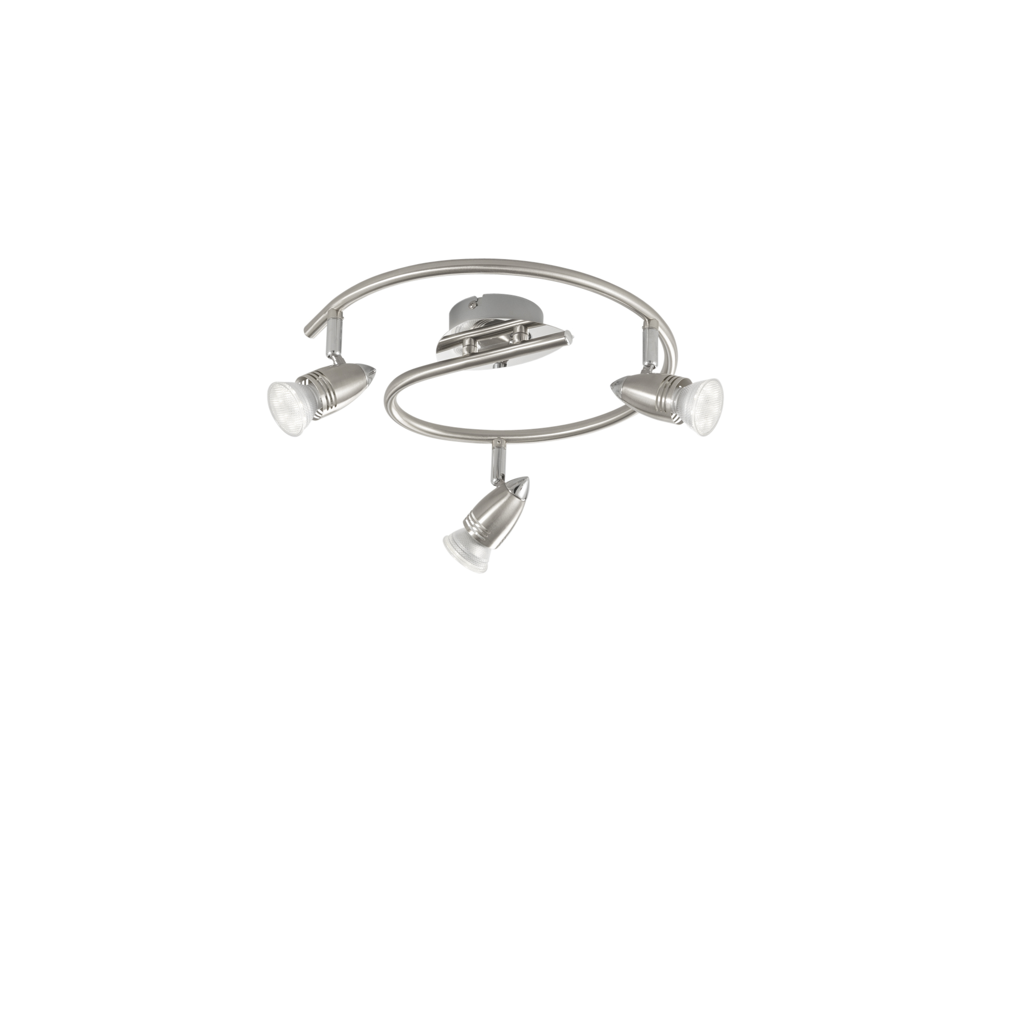 FAN Europe LED Svítidlo SUNNY Stropní 5W 400lm 2700K Chrom/Stříbrná GU10 IP20