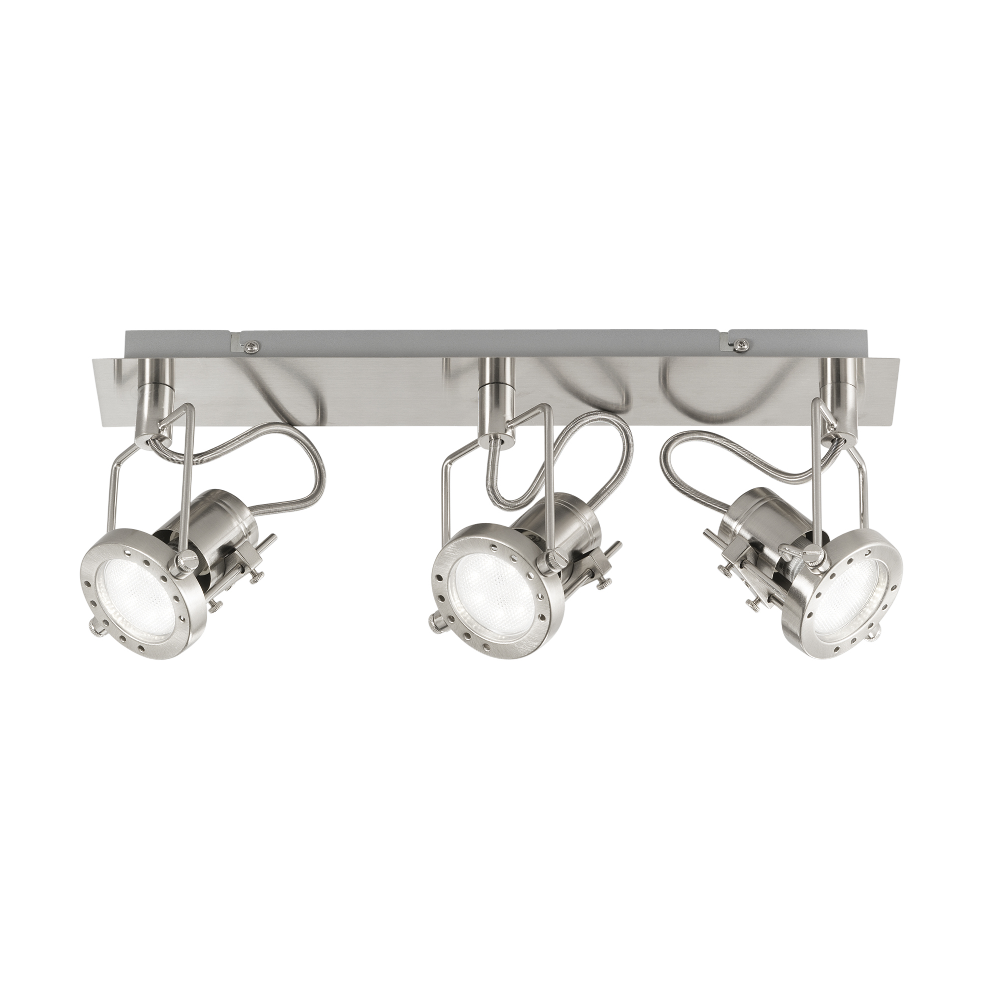 FAN Europe LED Svítidlo TECHNO Stropní 5W 400lm 2700K Chrom/Stříbrná GU10 IP20