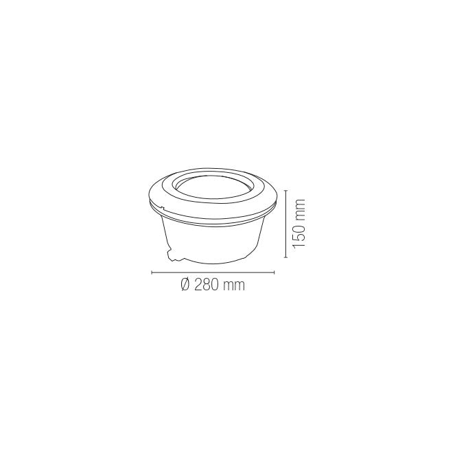 FAN Europe LED Svítidlo PAR56 do bazénu Bílá IP68
